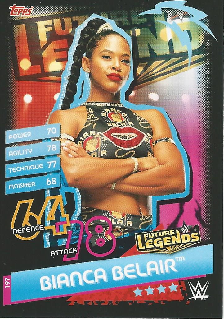 WWE Topps Slam Attax Reloaded 2020 Bianca Belair #197