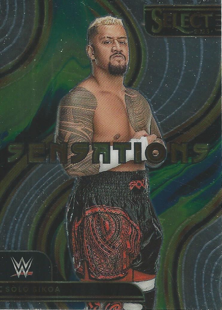 WWE Panini Select 2023 Sensations Solo Sikoa #15