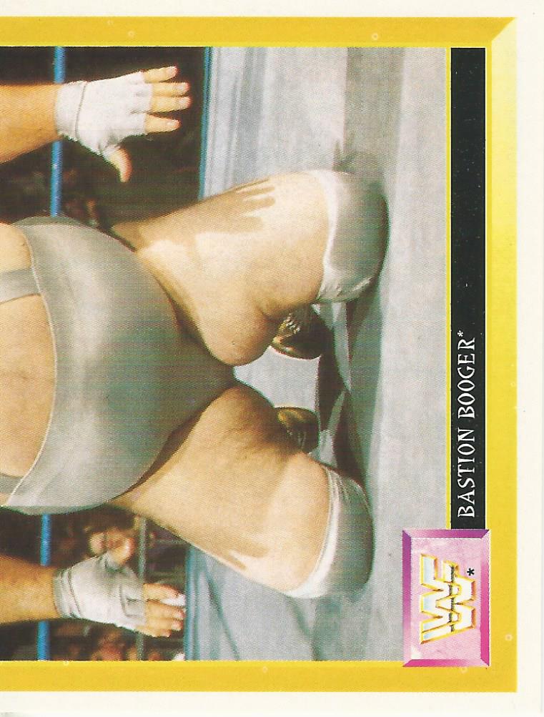 WWF Merlin Sticker 1994 Bastion Booger #197