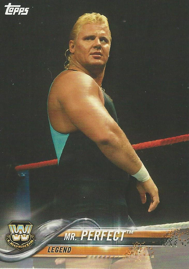 WWE Topps Then Now Forever 2018 Mr Perfect #197