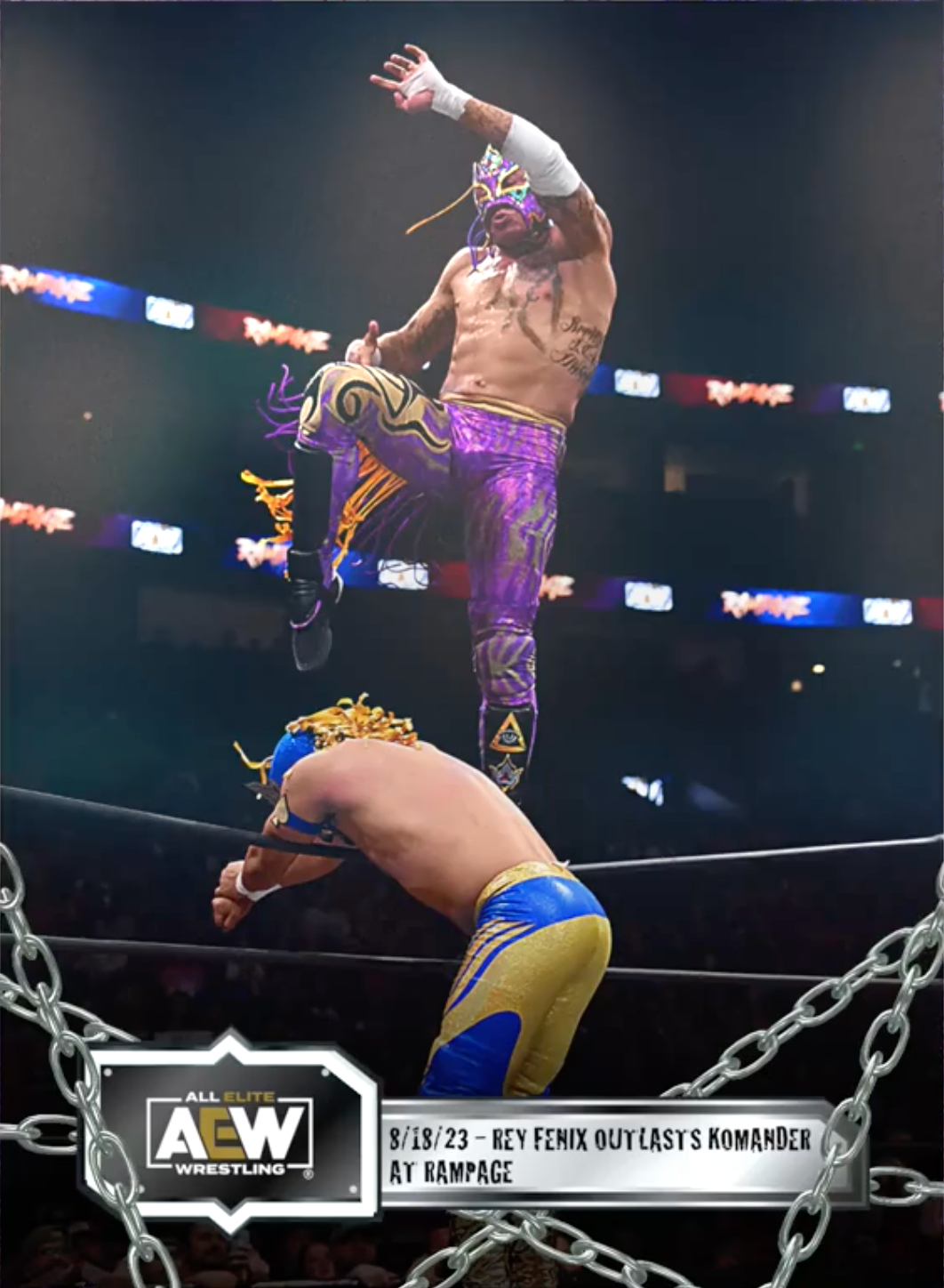 8/18/23 – REY Fenix – REY Fenix Outlasts Komander at Rampage
