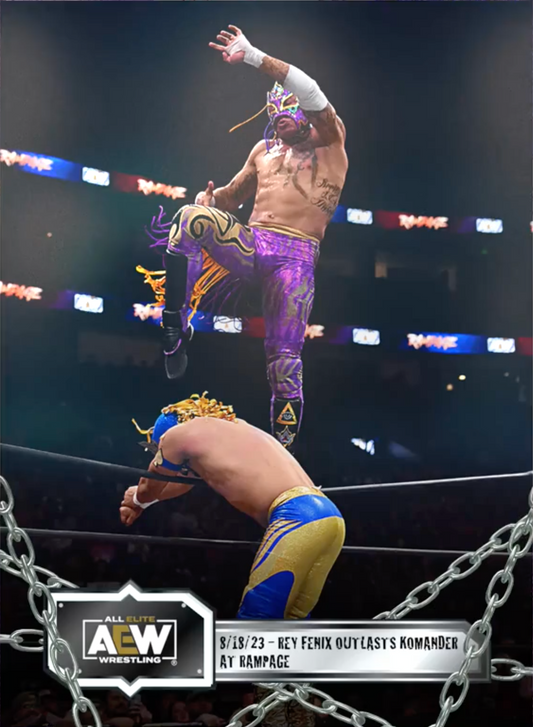 8/18/23 – REY Fenix – REY Fenix Outlasts Komander at Rampage