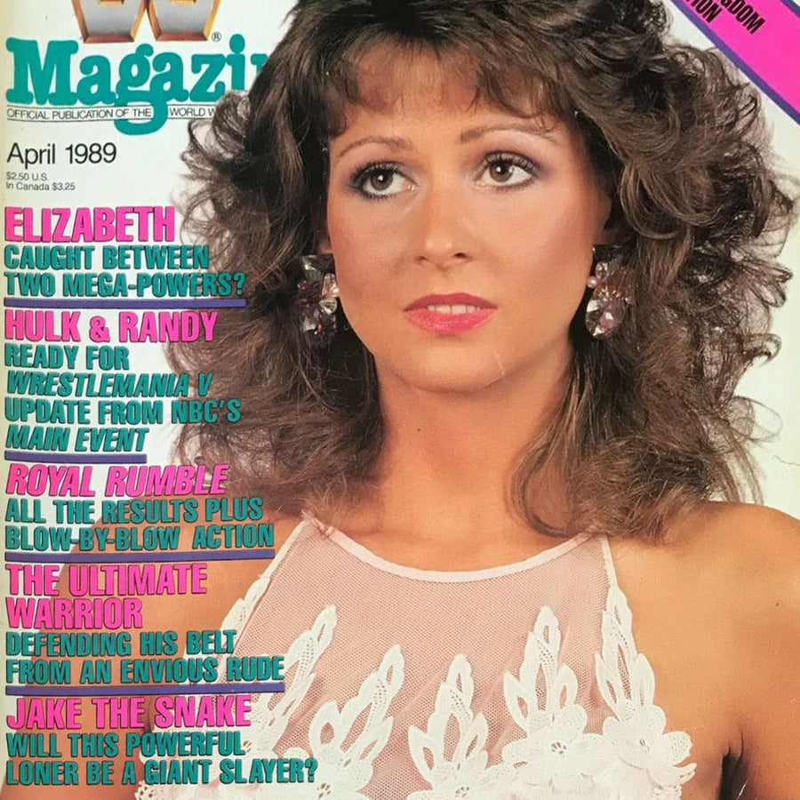 WWF Magazine from The United Kingdom April 1989 Magazine PWcatalog