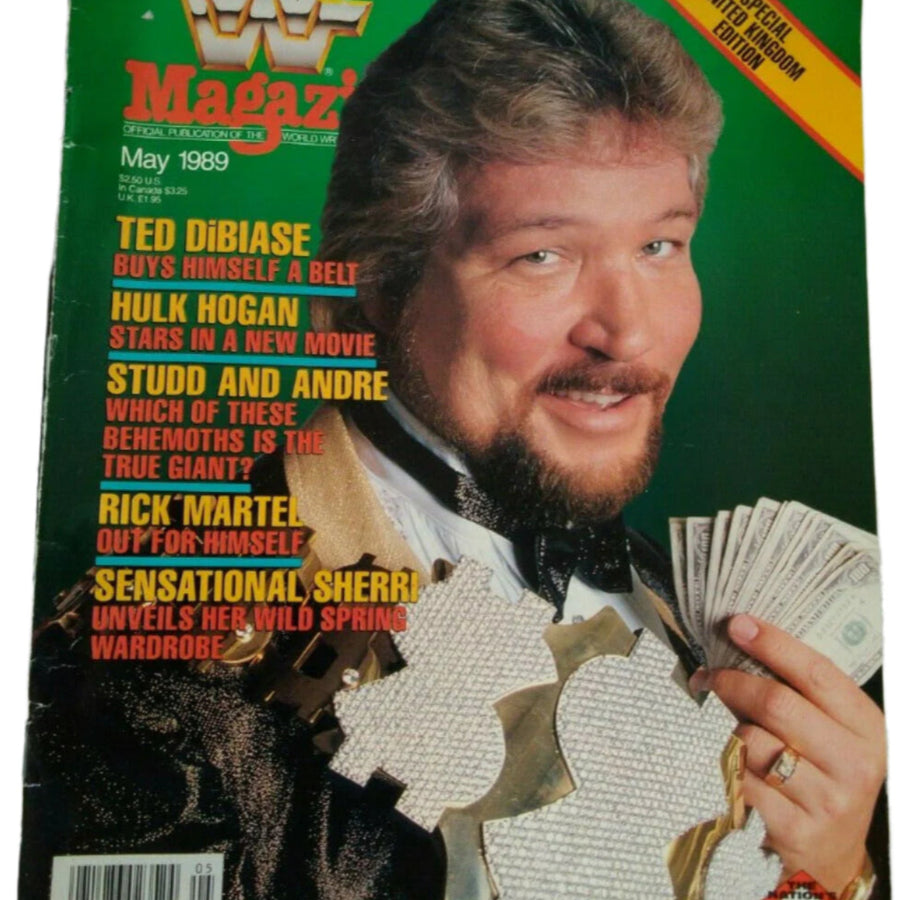 WWF Magazine from The United Kingdom May 1989 Magazine PWcatalog