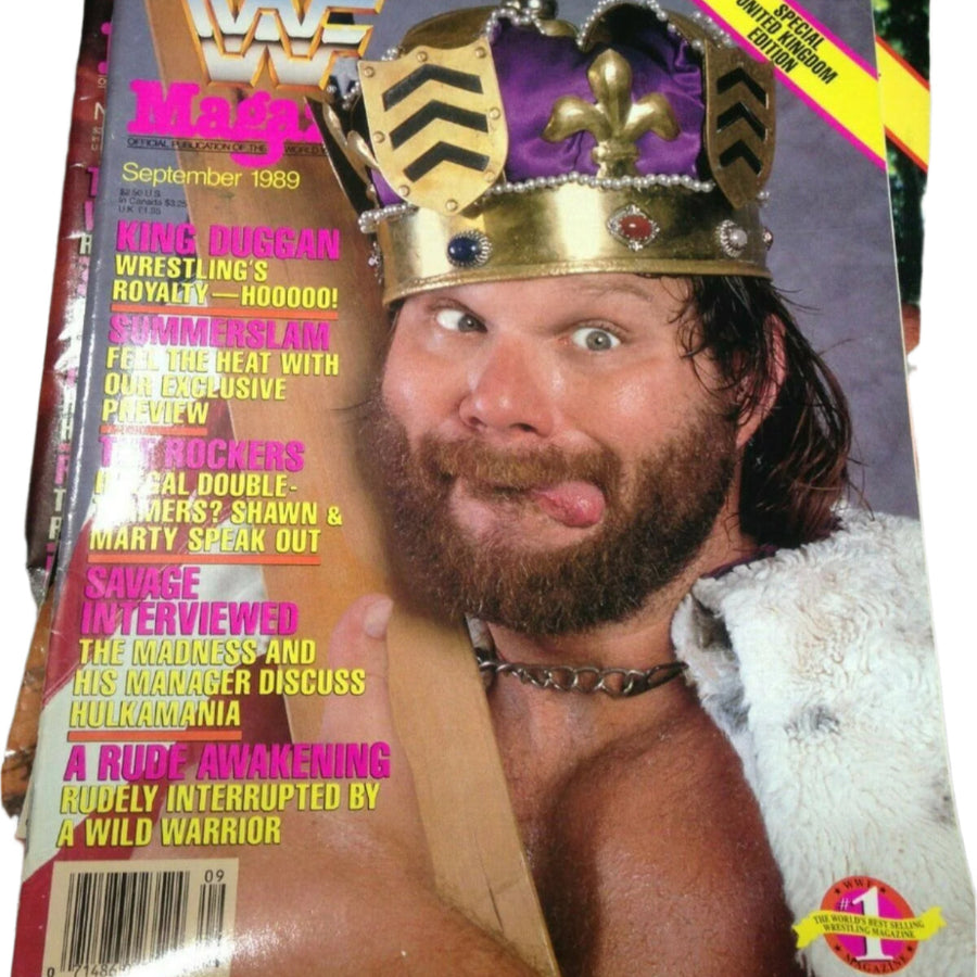 WWF Magazine from The United Kingdom September 1989 Magazine PWcatalog
