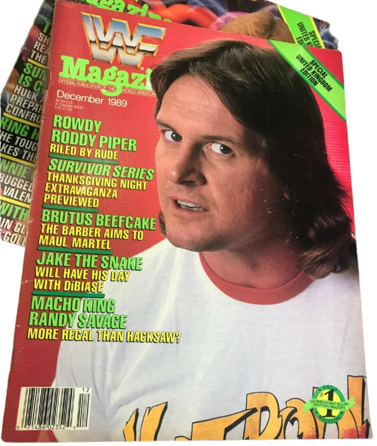WWF Magazine from The United Kingdom December 1989