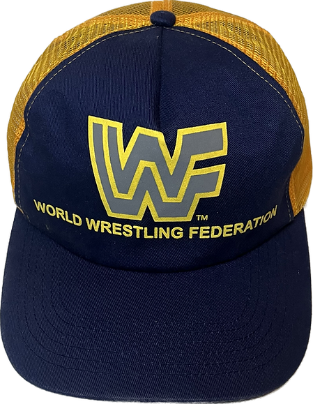 1989 WWF Trucker Cap hat