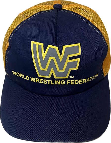 1989 WWF Trucker Cap Hat Pwcatalog
