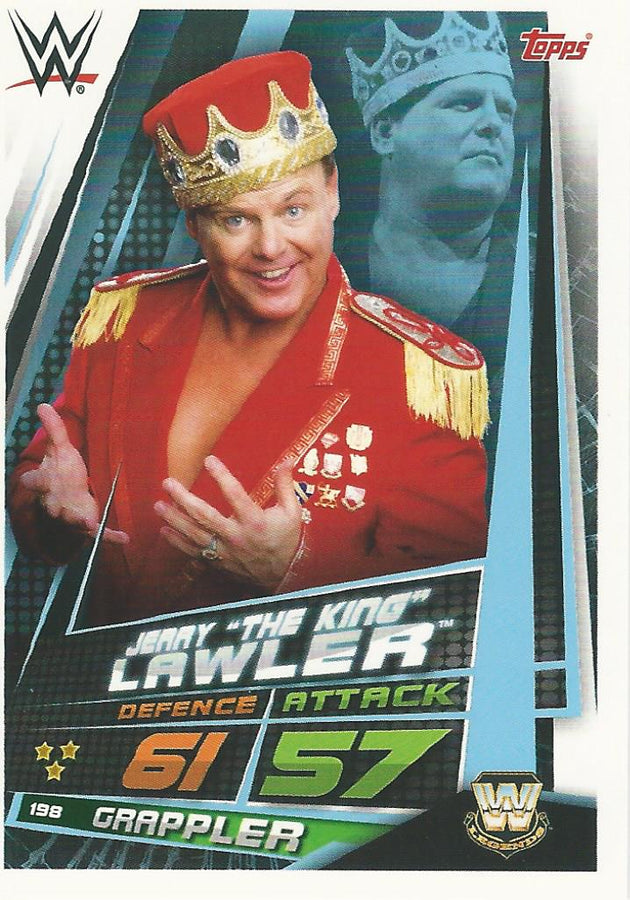WWE Topps Slam Attax Universe 2019 Jerry Lawler #198