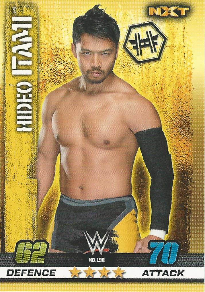 WWE Topps Slam Attax 10th Edition 2017 NXT Hideo Itami #198