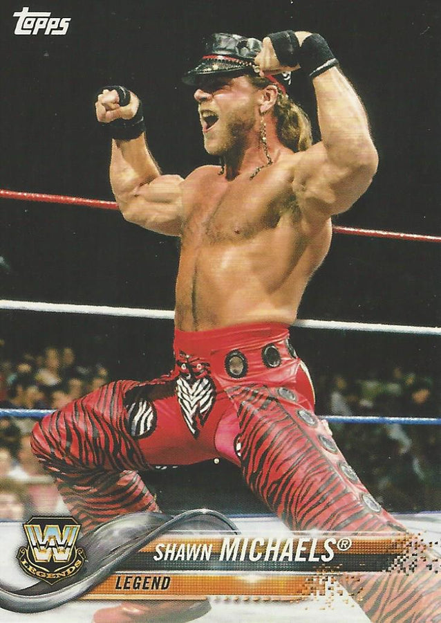 WWE Topps Then Now Forever 2018 Shawn Michaels #198