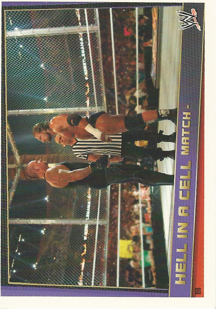 WWE Topps Slam Attax Rebellion 2012 Hell in a Cell Match #198