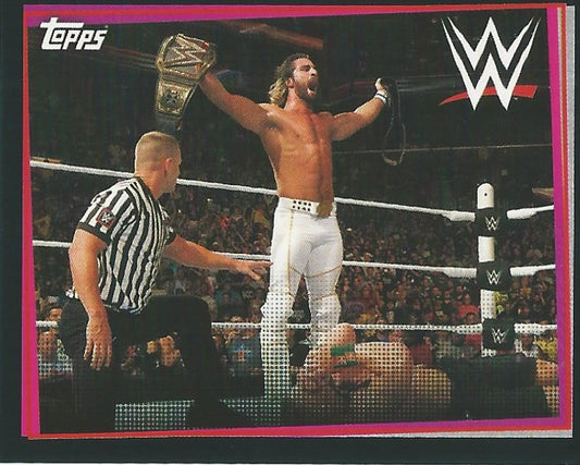 WWE Topps Road to WrestleMania Stickers 2021 Seth Rollins #198