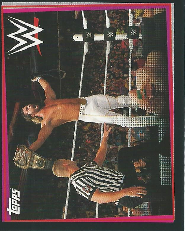 WWE Topps Road to Wrestlemania Stickers 2021 Seth Rollins #198