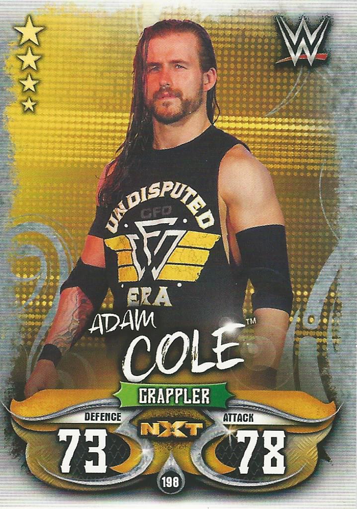 WWE Topps Slam Attax Live 2018 Adam Cole NXT #198