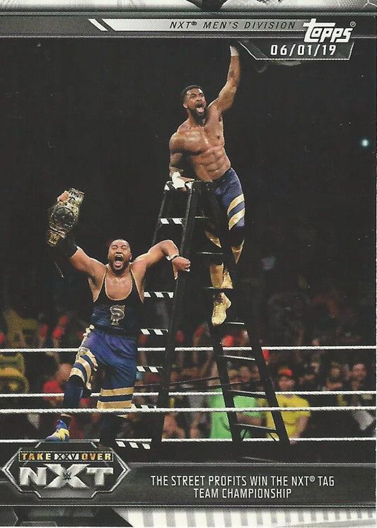 WWE Topps NXT 2019 Street Profits #98