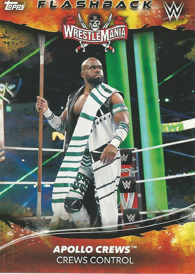 Topps WWE Superstars 2021 Apollo Crews #198