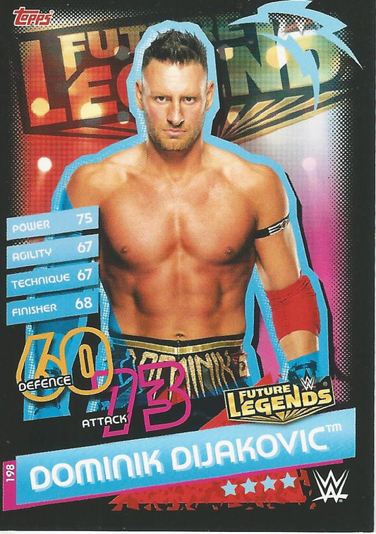 WWE Topps Slam Attax Reloaded 2020 Dominik Dijakovic #198