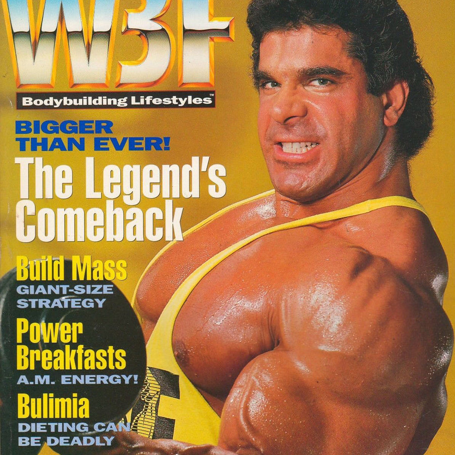 WBF May 1992 Magazine PWcatalog