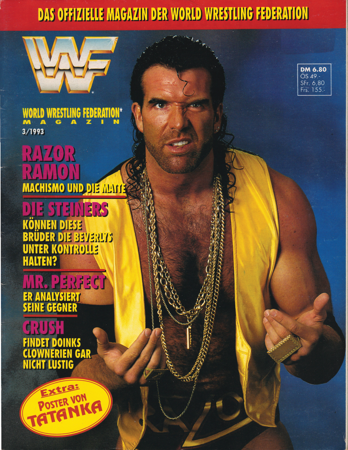 WWF Magazine March 1993 from Germany