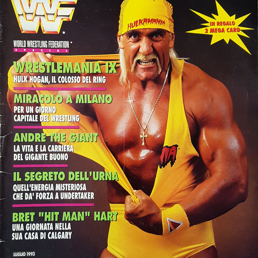 WWF Magazine from Italy May 1993 Magazine PWcatalog