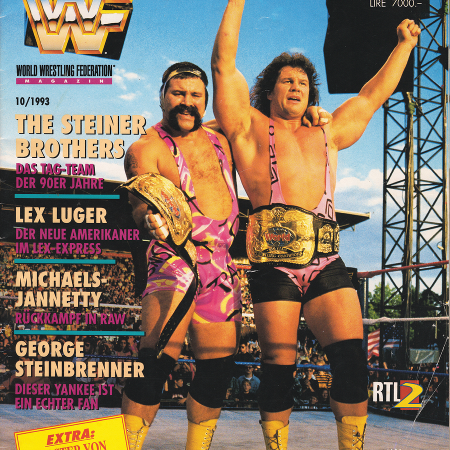 WWF Magazine October 1993 from Germany Magazine PWcatalog