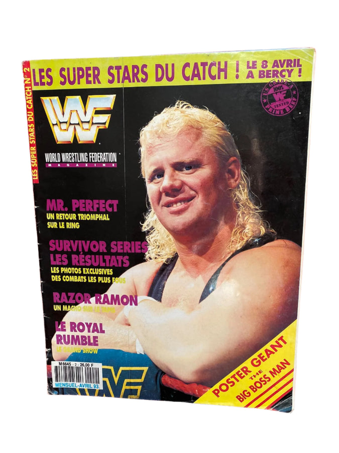 WWF Magazine From France April 1993
