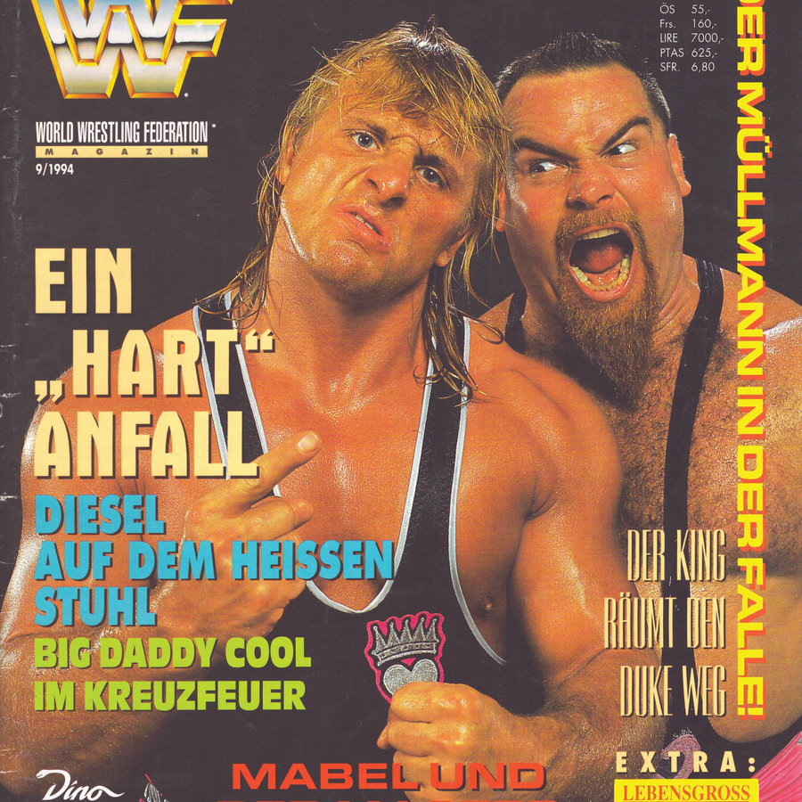 WWF Magazine September 1994 from Germany Magazine PWcatalog