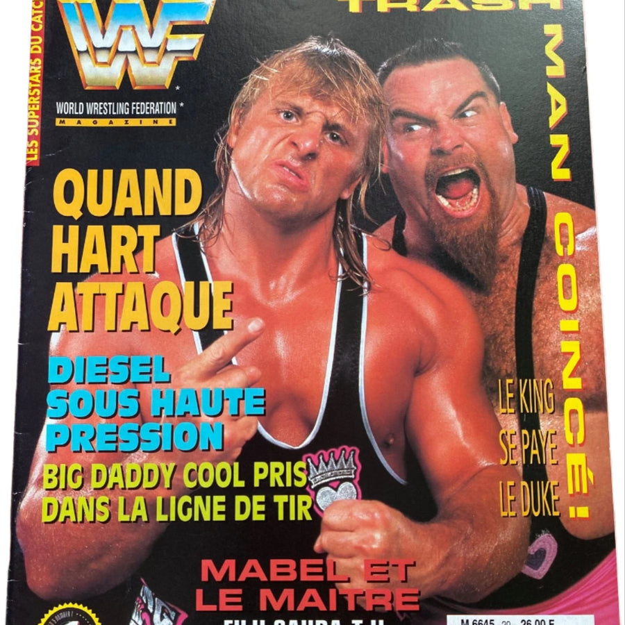 WWF Magazine From France October 1994 Magazine PWcatalog