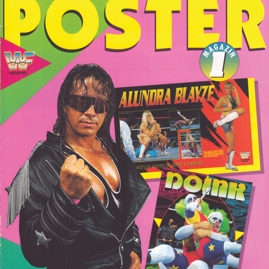 WWF Poster Magazine #1 from Germany Magazine PWcatalog