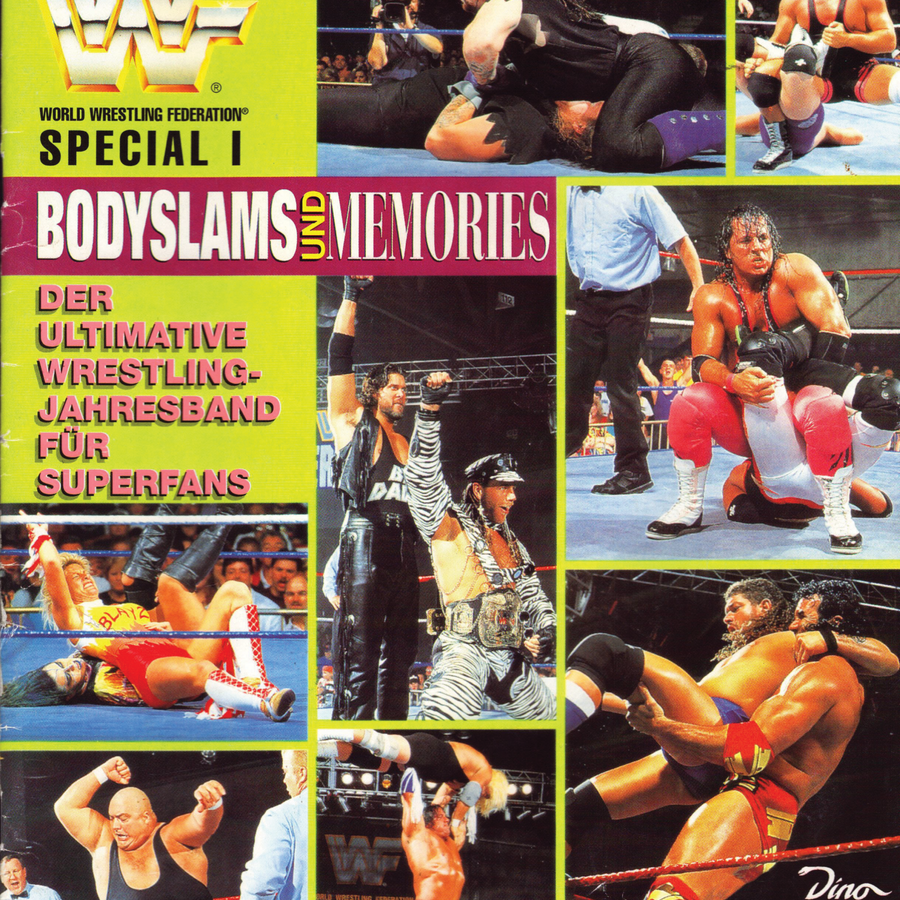 WWF Special I Bodyslams & Memories 1994 from Germany Magazine PWcatalog
