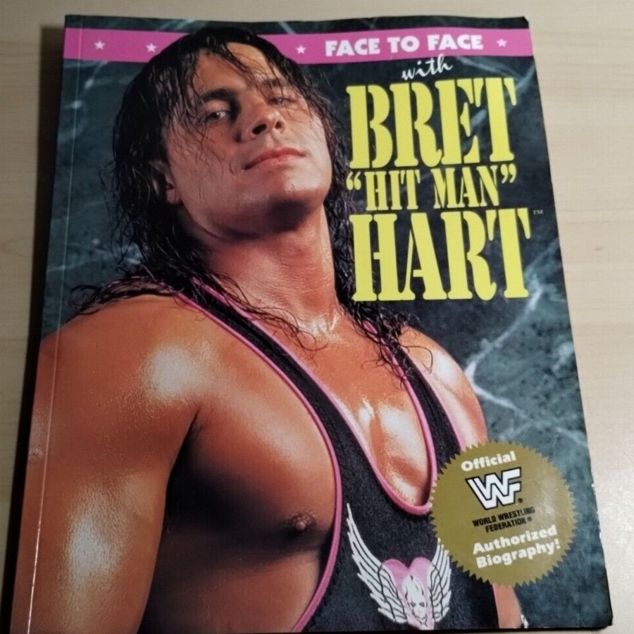 1994 WWF face to face Bret Hart Magazine PWcatalog