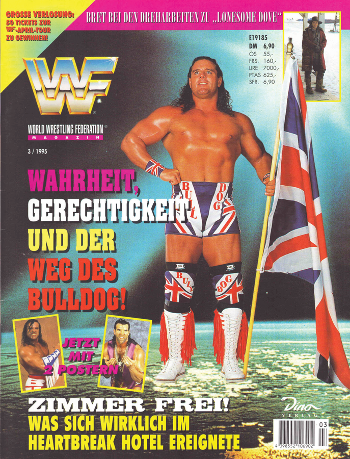 WWF Magazine March 1995 from Germany
