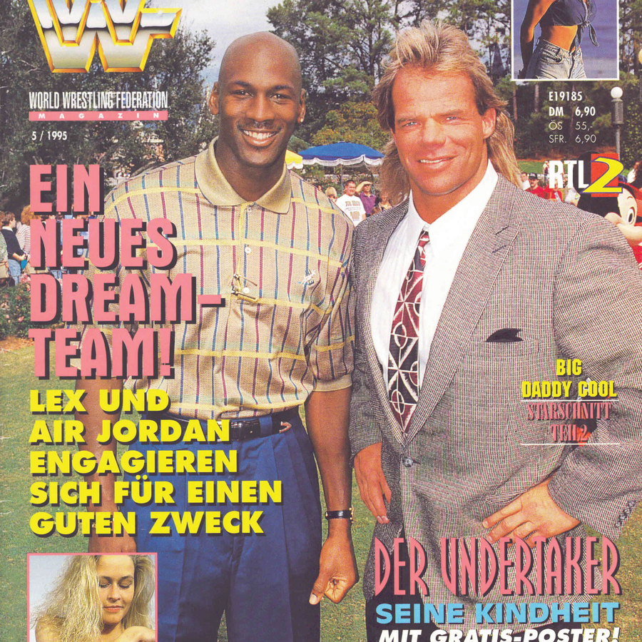 WWF Magazine May 1995 from Germany Magazine PWcatalog