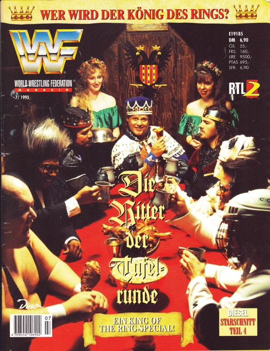 WWF Magazine July 1995 from Germany