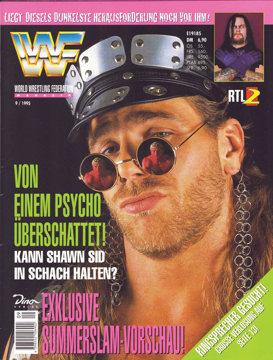 WWF Magazine September 1995 from Germany