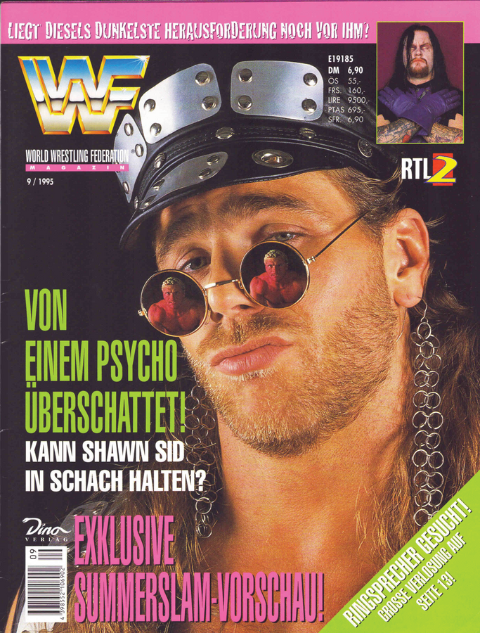 WWF Magazine September 1995 from Germany
