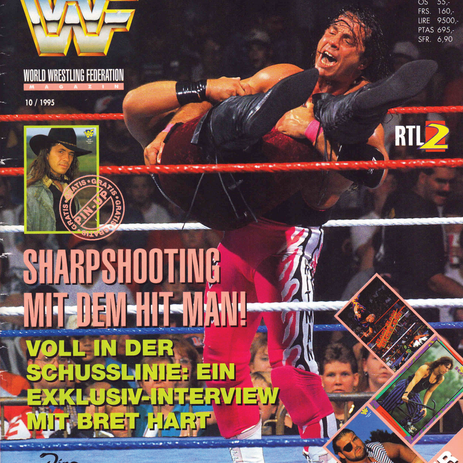 WWF Magazine October 1995 from Germany Magazine PWcatalog