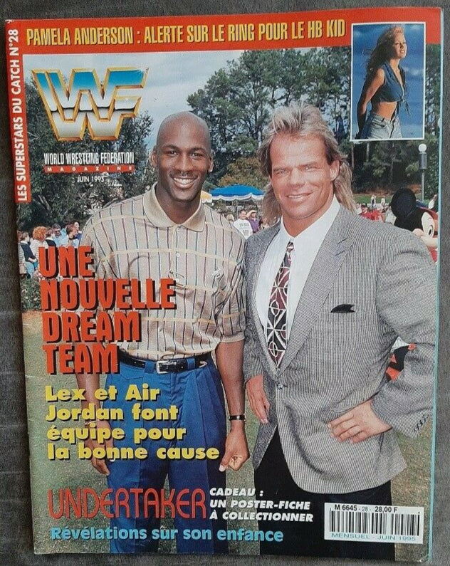 WWF Magazine From France June 1995 Magazine PWcatalog