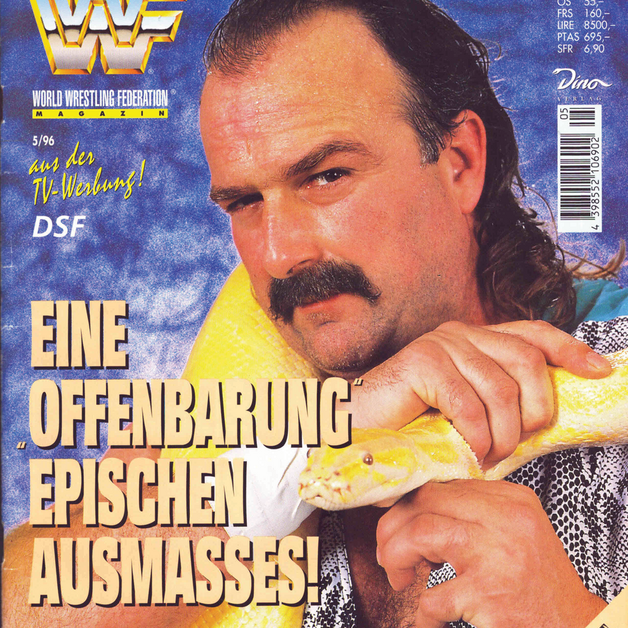 WWF Magazine May 1996 from Germany Magazine PWcatalog