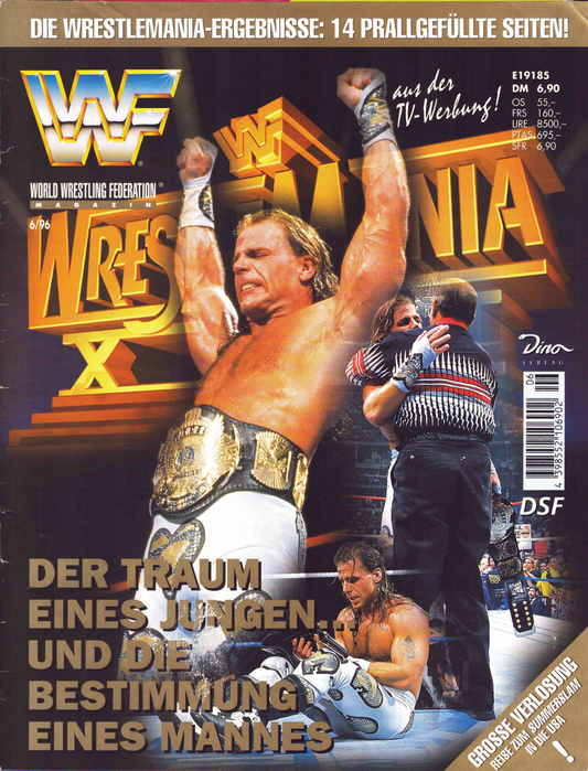 WWF Magazine June 1996 from Germany