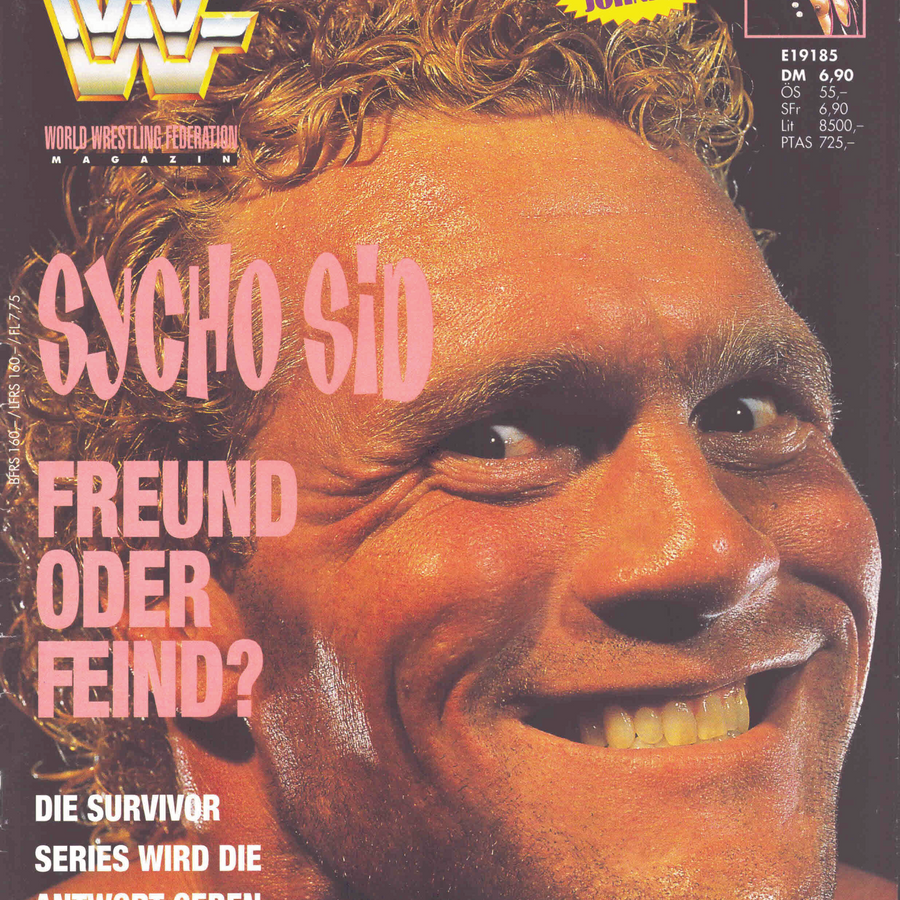 WWF Magazine December 1996 from Germany Magazine PWcatalog