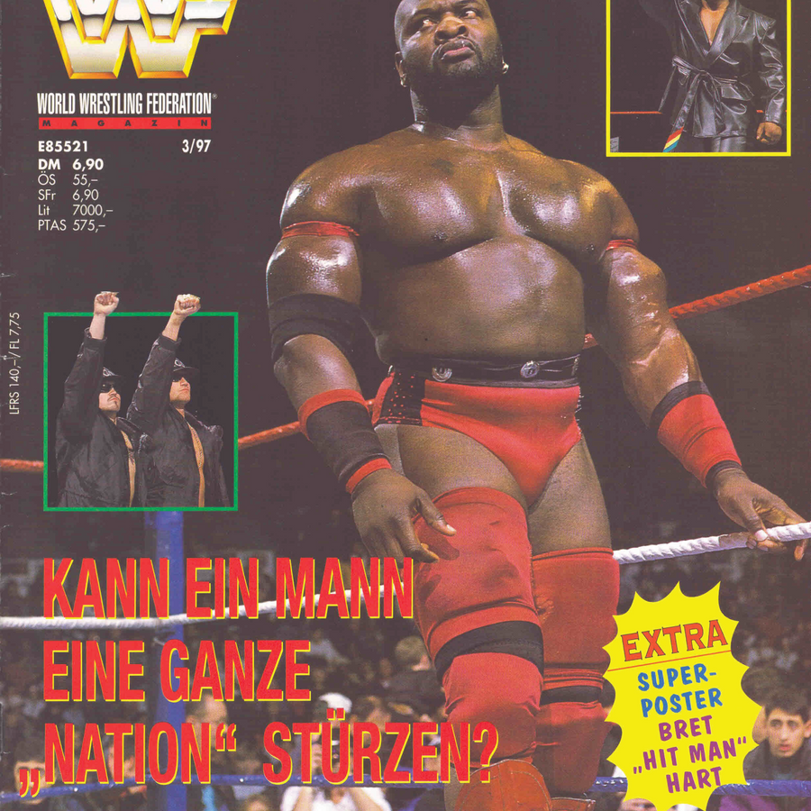 WWF Magazine March 1997 from Germany Magazine PWcatalog