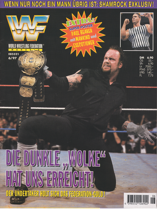 WWF Magazine June 1997 from Germany