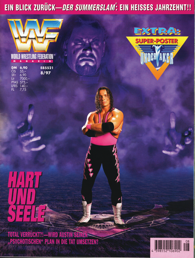 WWF Magazine August 1997 from Germany