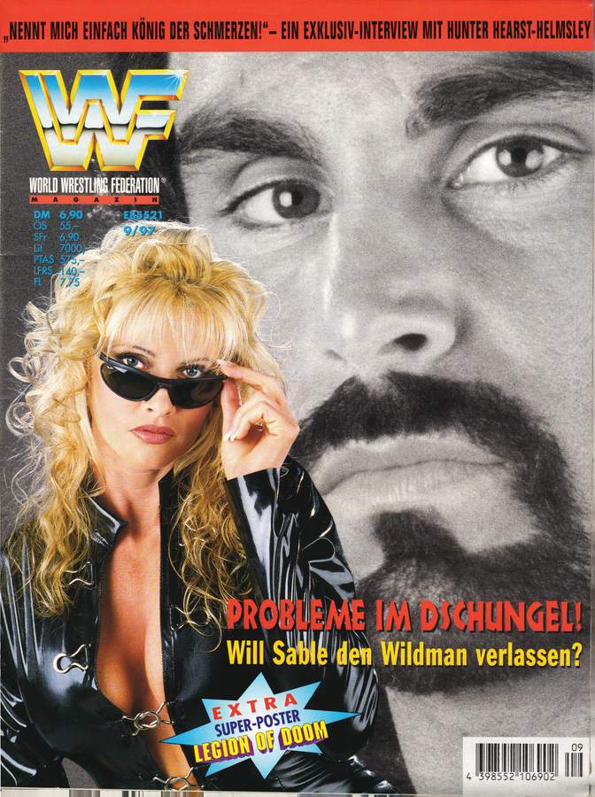 WWF Magazine September 1997 from Germany