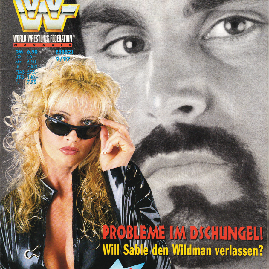WWF Magazine September 1997 from Germany Magazine PWcatalog
