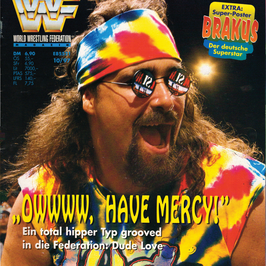 WWF Magazine October 1997 from Germany Magazine PWcatalog