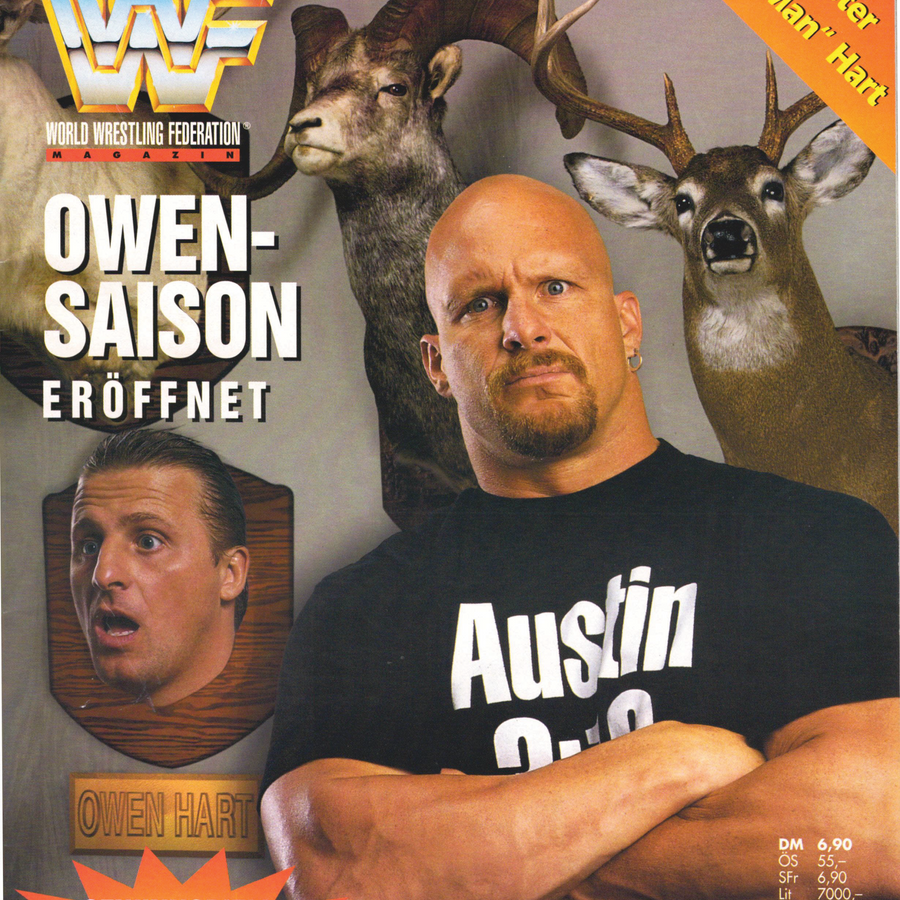 WWF Magazine December 1997 from Germany Magazine PWcatalog