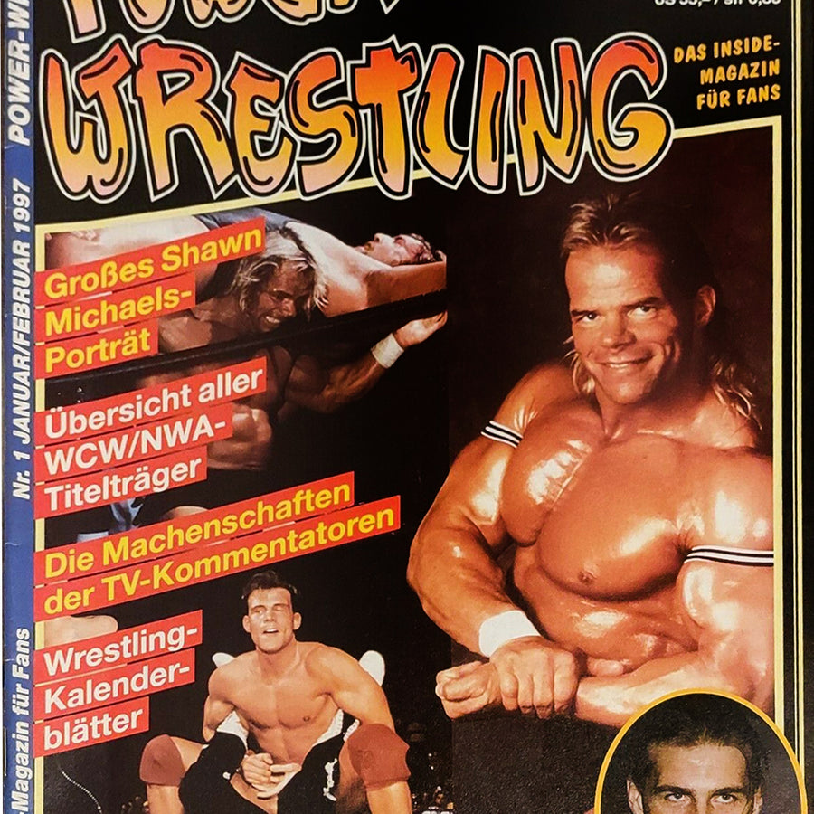 Power Wrestling Magazine January/February 1997 Magazine PWcatalog
